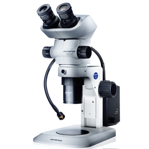 Evident Olympus SZ51microscoop, voor zwanenhals, binoculair