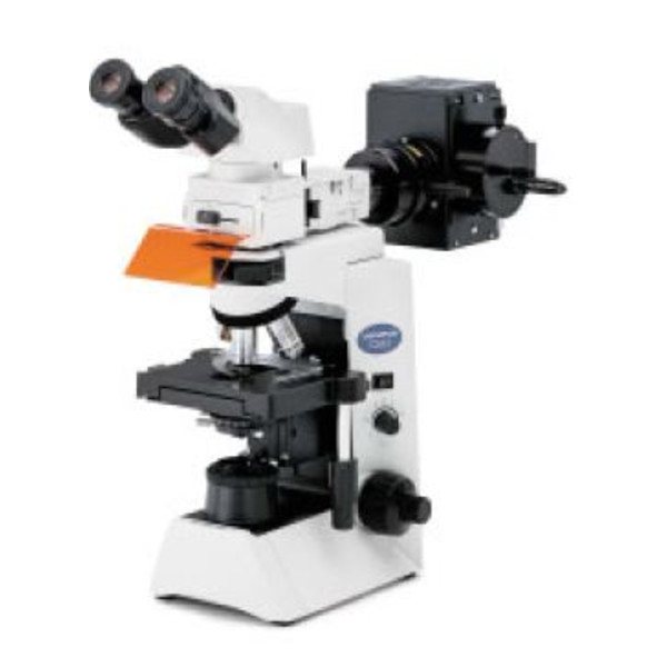 Evident Olympus Microscoop CX41 fluorescence, bino, ergo, Hal,  40x,100x, 400x