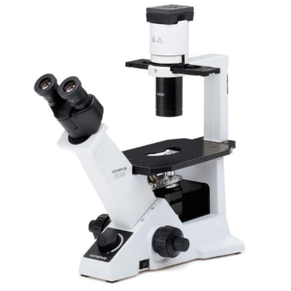 Evident Olympus Omgekeerde microscoop CKX31 Bright Field, Hal, bino, 40x, 100x, 200x, 400x