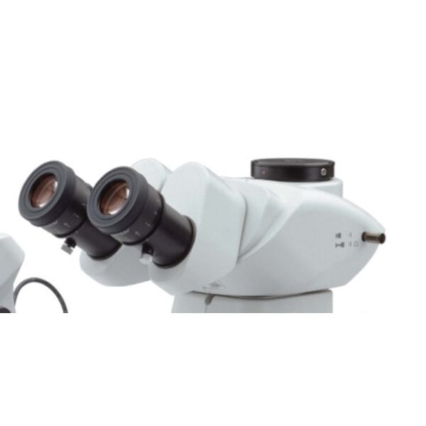 Evident Olympus Stereo zoom microscoop SZX7, trinoculair, 0,8x-5,6x, met doorvallend licht