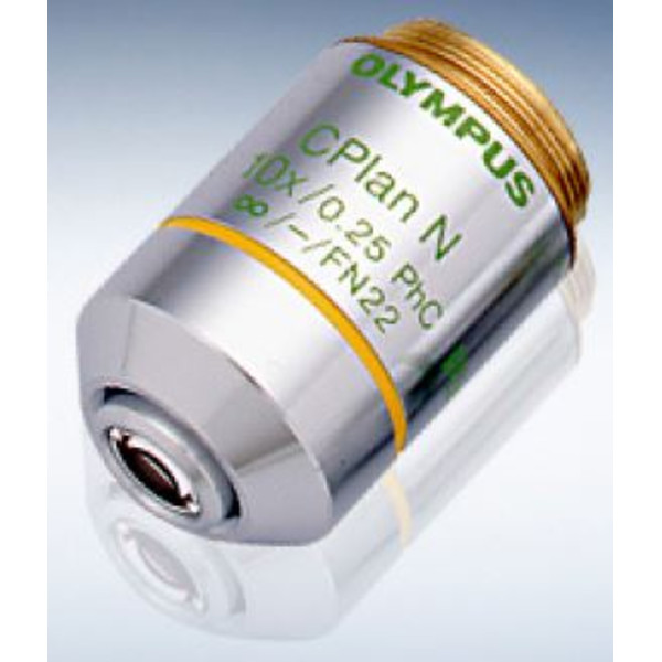 Evident Olympus CACHN10XPHP/0,25 plan-achromatisch faseobjectief, voorgecentreerd