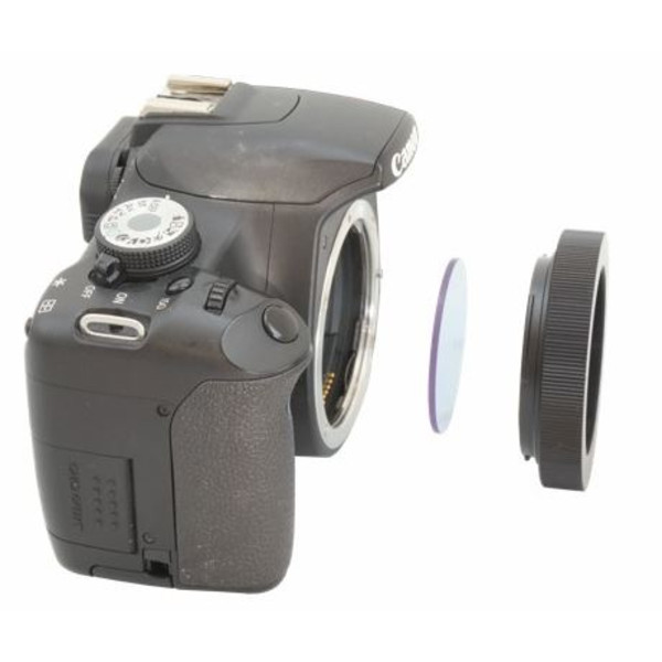 PrimaLuceLab Camera adapter T2 ring Canon EOS met filterhouder 2".