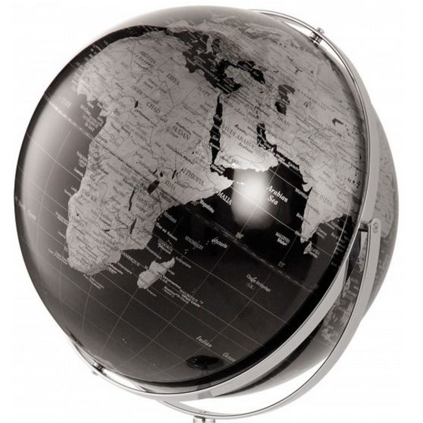 TROIKA Staande globe Apollo 17 Black 43cm