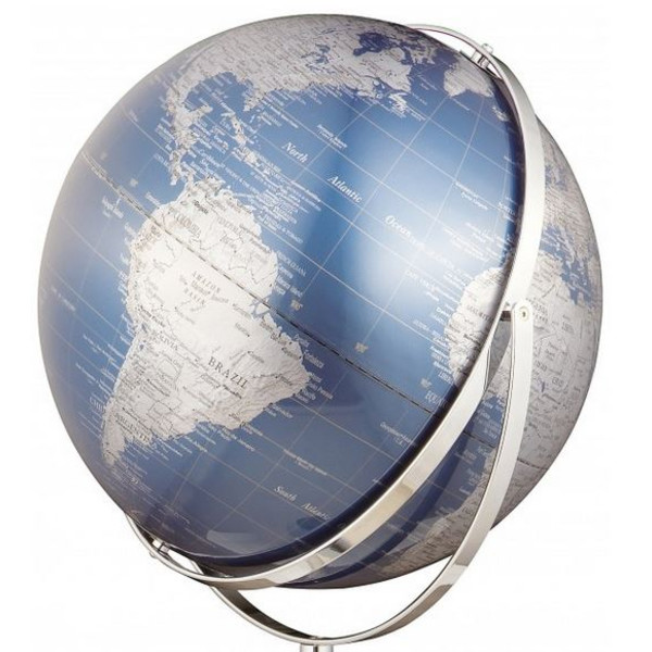 emform Staande globe Apollo 17 Blue 43cm