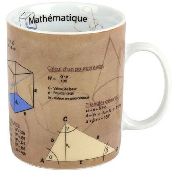 Könitz Beker Tasses Sciences Mathèmatique