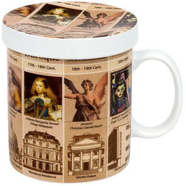 Könitz Beker Mugs of Knowledge for Tea Drinkers History of Art