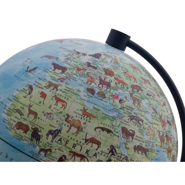 Stellanova Kinderglobe met dierenwoordenlijst 882818, verlicht