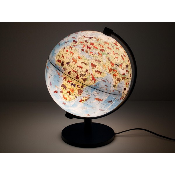 Stellanova Kinderglobe met dierenwoordenlijst 882818, verlicht