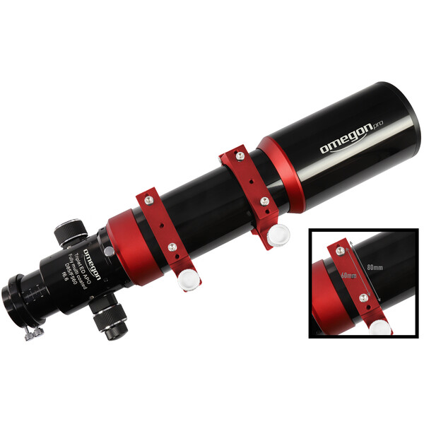 Omegon Apochromatische refractor Pro APO AP 85/560 ED Triplet OTA