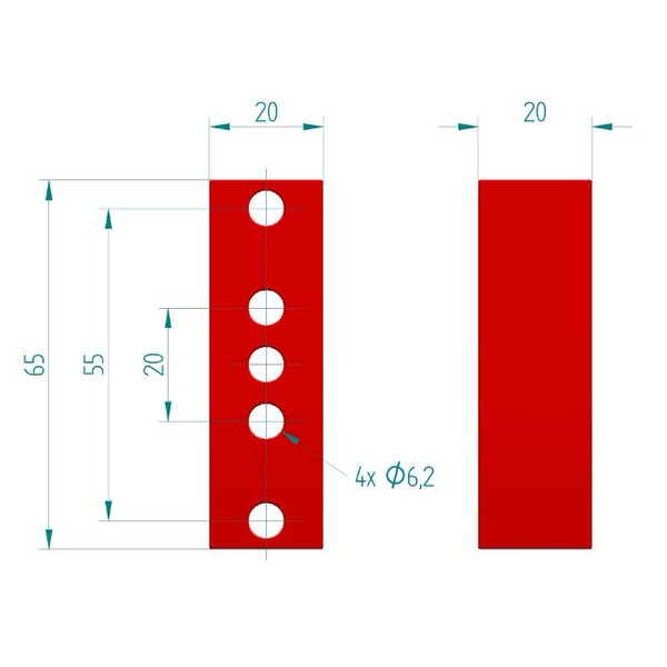 PrimaLuceLab PLUS afstandshouder, 20mm