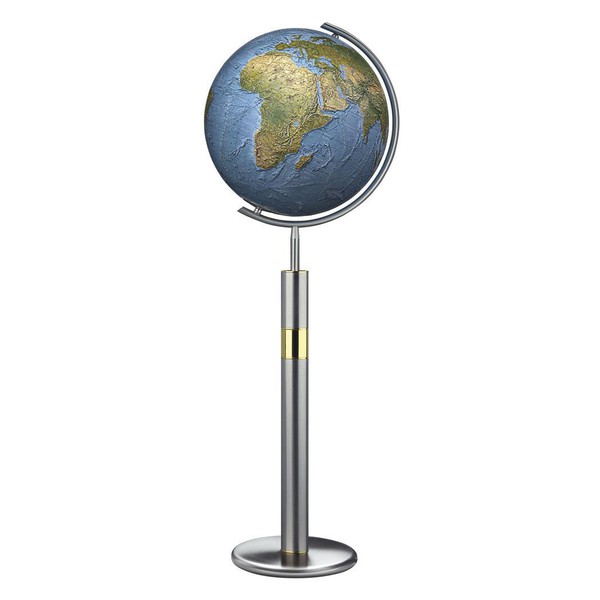 Columbus Staande globe Duorama Stainless Steel 40cm