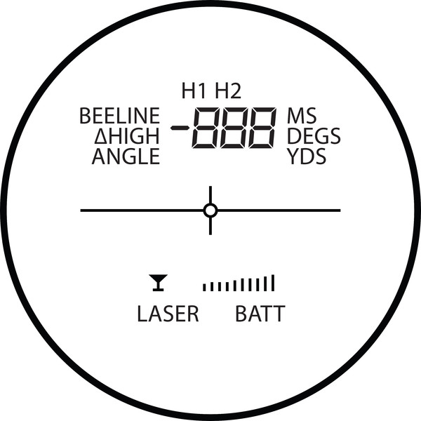 HAWKE Afstandsmeter RF 400 Professional