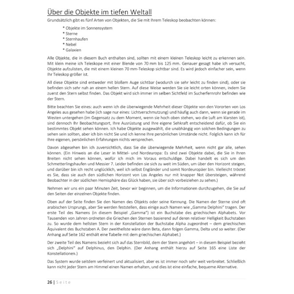 Orion Leitfaden für die Sternbeobachtung mit Teleskopen