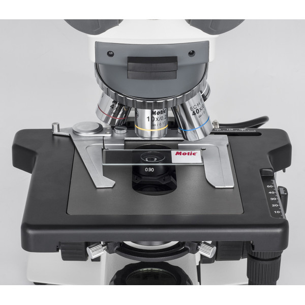 Motic Microscoop BA410 Elite, bino, Hal, 100W, 40x-1000x