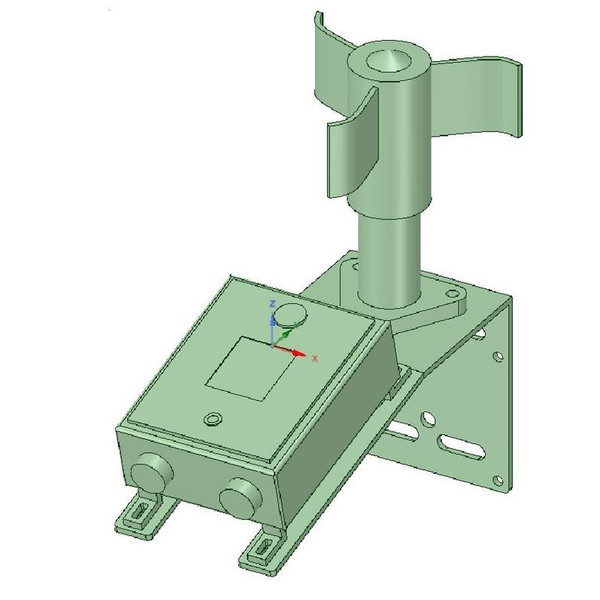 Lunatico Houder, voor de montering van een weersensor en windmeter