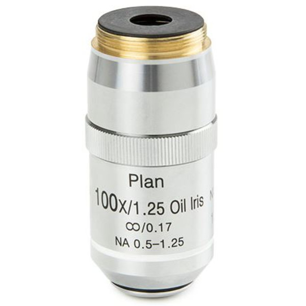 Euromex Objectief DX.7200-I, 100x/1,25 PLi S plan, infinity, oil, iris diaphragm w.d. 0,2 mm (Delphi-X)