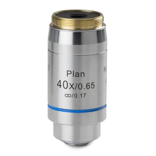 Euromex objectief DX.7240, 40x/0.65 Pli, plan, oneindig, S, w.d. 0.7 mm (Delphi-X)