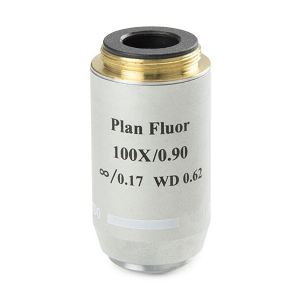 Euromex Objectief 86.558, S100x/0,90, w.d. 0,19 mm, PL-FL IOS , plan, fluarex (Oxion)