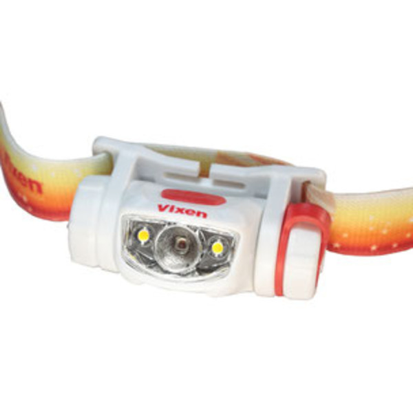 Vixen SG-L01 voorhoofdlamp, rood en wit licht