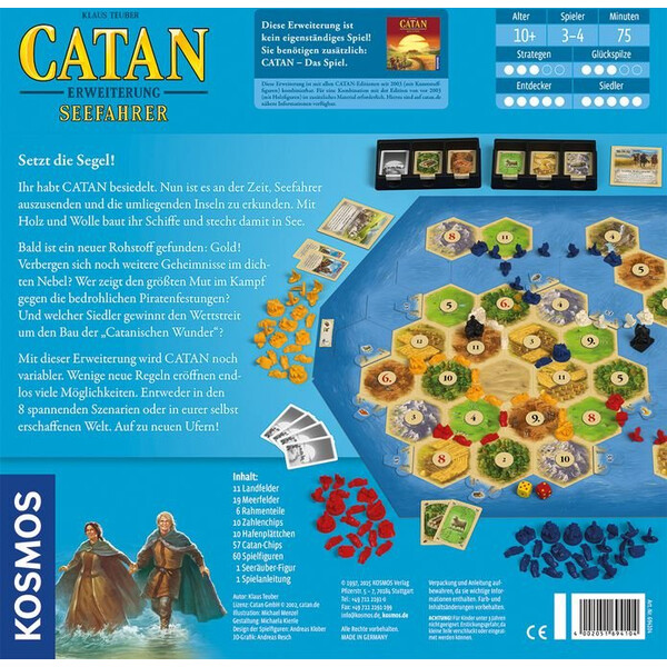 Kosmos Verlag De Kolonisten van Catan - Uitbreiding Zeevaarders