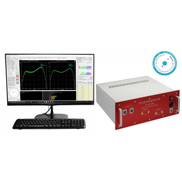 Radio2Space Spider 500A Advanced radiotelescoop met weervaste AZ-montering GoTo