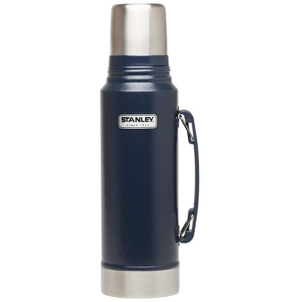 Stanley Classic thermoskan, 1,0l, blauw/zilver