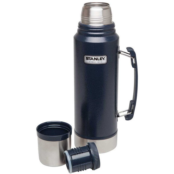 Stanley Classic thermoskan, 1,0l, blauw/zilver