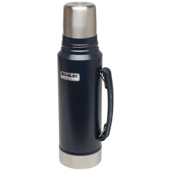 Stanley Classic thermoskan, 1,0l, blauw/zilver