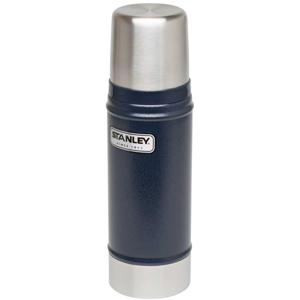 Stanley Classic thermoskan, 0,47l, blauw/zilver