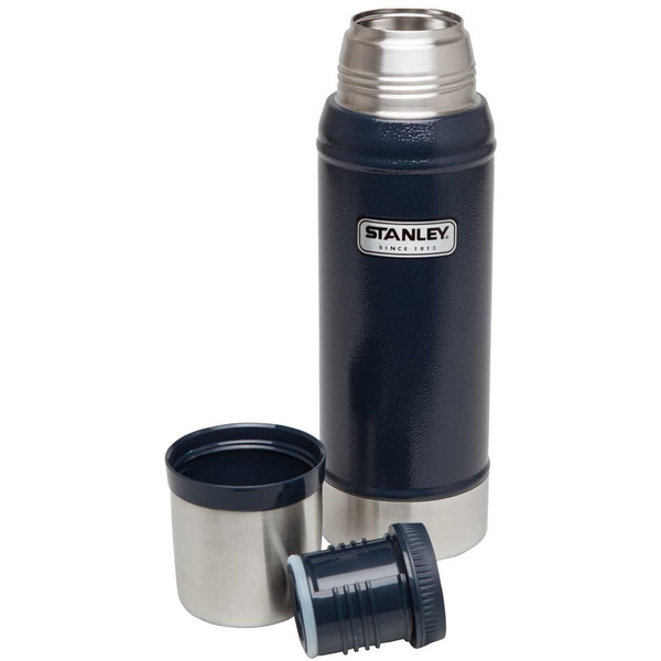 Stanley Classic thermoskan, 0,75l, blauw/zilver