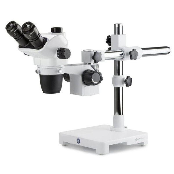 Euromex NZ.1703-U, NexiusZoom, 6,5x tot 55x, eenarmig statief, w.o. verlichting, trino