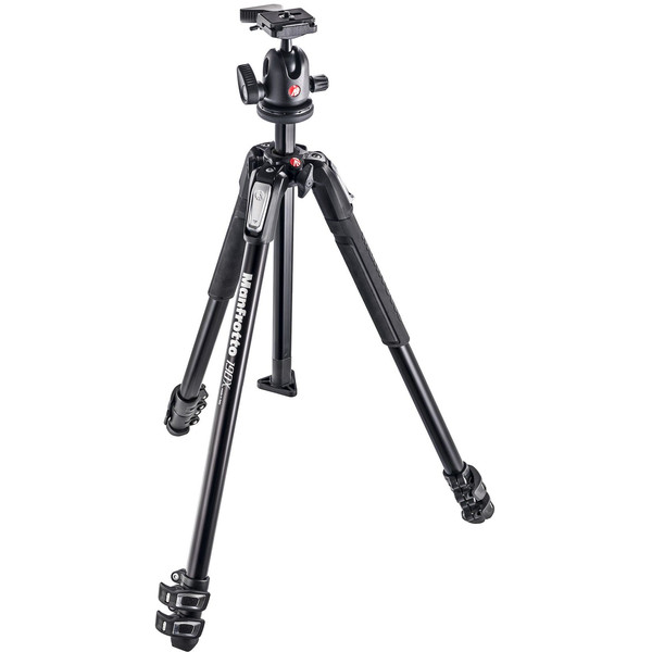 Manfrotto Aluminium statief MK190X3-BH, met balhoofd