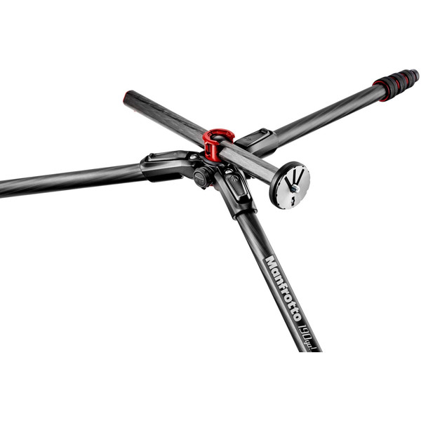 Manfrotto Carbon statief MK190GOC4TB-3W, met 3-weg-kop