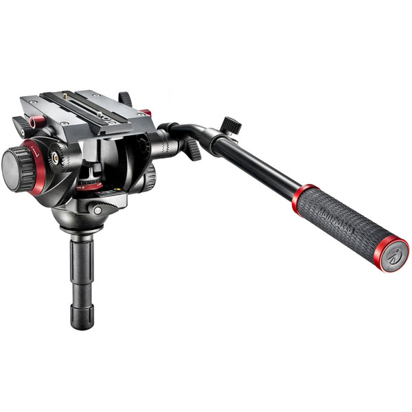 Manfrotto Carbon statief 504HD, 535K, met 2-weg-kop en nivelleerbasis