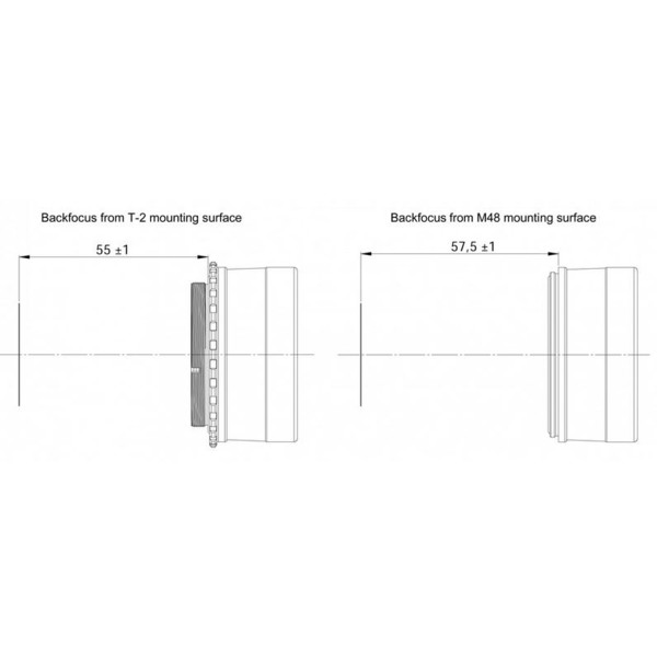 Baader MPCC V-1 Mark III Newton comacorrector-set, 2"