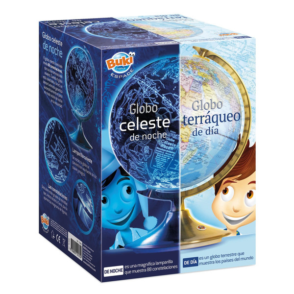Buki Kinderglobe Día y noche español 21cm