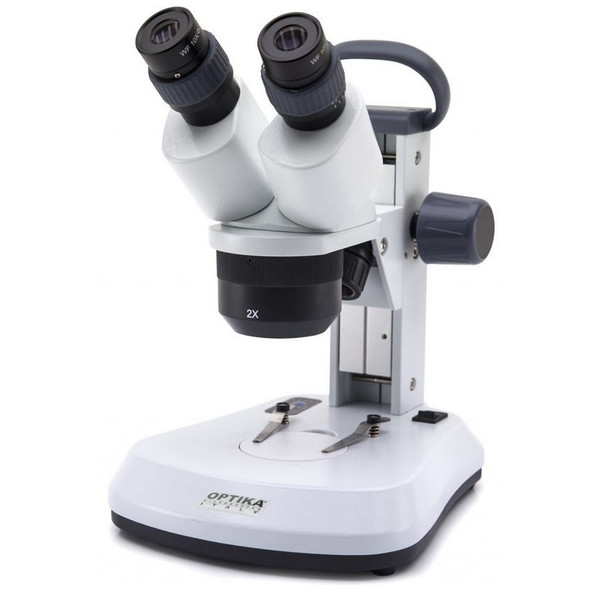 Optika Stereo microscoop SFX-91, bino, 10x, 20x, 40x, tandheugelstatief, draaibare kop