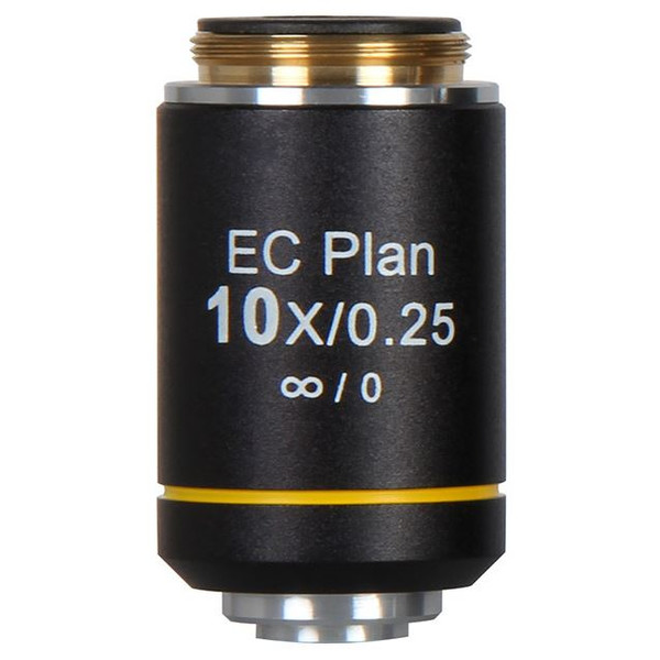 Motic Objectief EC PL, CCIS, plan, achro, NGC, 10x/0,25, w.d. 4,45mm (BA-310 Elite)