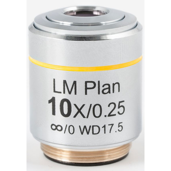 Motic Objectief LM PL, CCIS, LM, plan, achro, 10X/0.3, w.d.17.5mm (AE2000 MET)