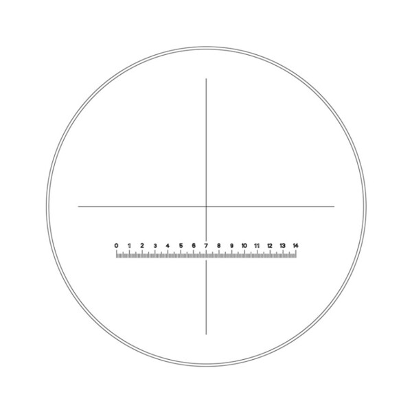 Motic Meetoculair, WF, 10X/20mm, 14/140mm, dradenkruis (SMZ-140)