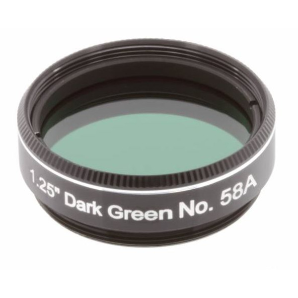 Explore Scientific Filters Filter donkergroen #58A, 1,25"