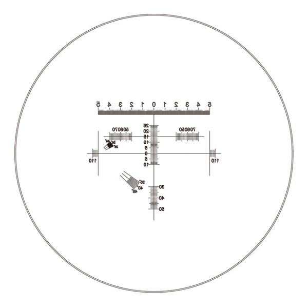 Motic Micrometeroculair, WF 10x/23mm, analysator met diamantproportie