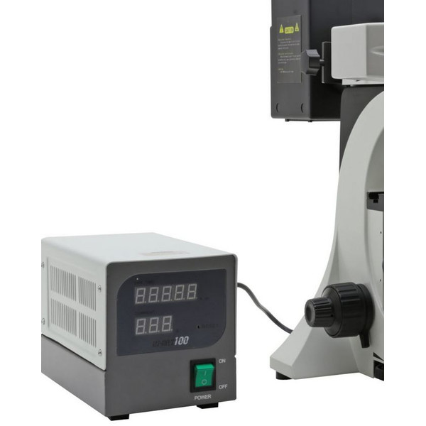 Optika Microscoop B-510FL, trino, FL-HBO, B+W Filters, IOS, 40x-400x