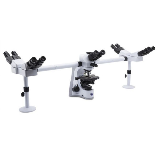 Optika Microscoop B-510-5, discussion, trino, 5-head, IOS W-PLAN, 40x-1000x, EU