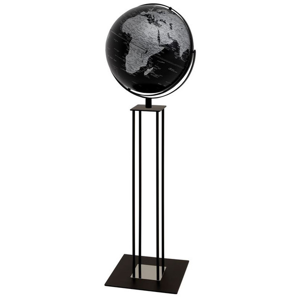 emform Staande globe Worldtrophy Matt Black 42,5cm