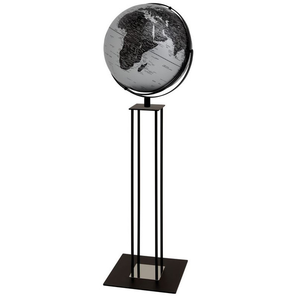 TROIKA Staande globe Worldtrophy Matt Silver 42,5cm