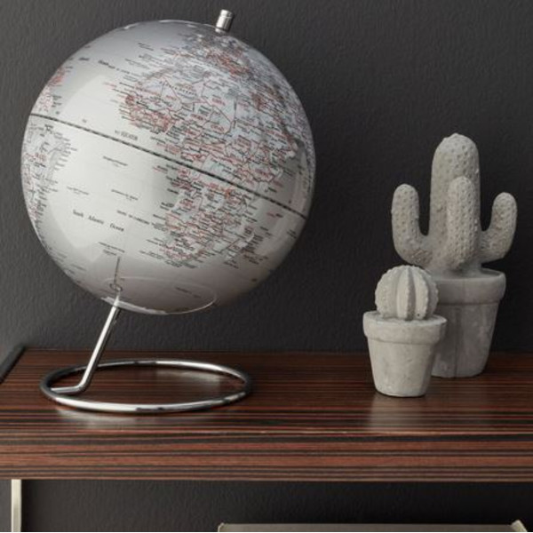 TROIKA Globe Galaxy Silver 24cm