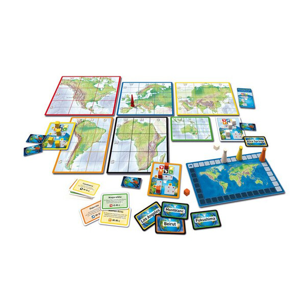 Kosmos Verlag Spel De Wereld - Singapore, waar ligt het?