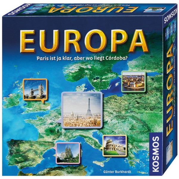 Kosmos Verlag Spel Europa - Parijs is duidelijk, maar waar ligt Córdoba?