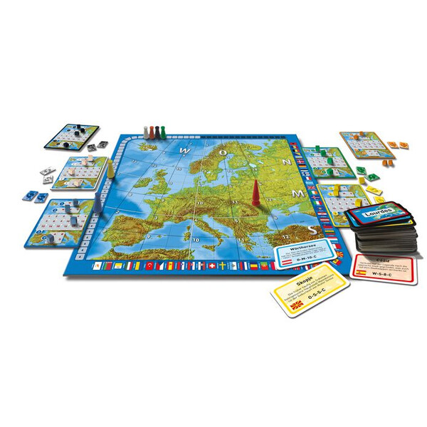 Kosmos Verlag Spel Europa - Parijs is duidelijk, maar waar ligt Córdoba?